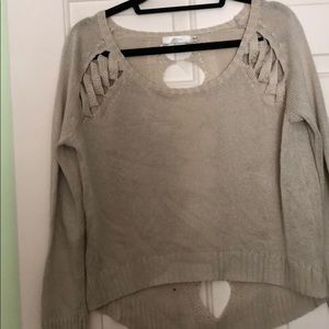 Light Knit Sweater Blouse